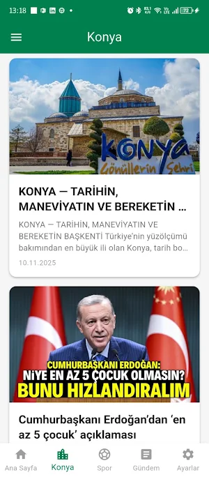 Konya Son Dakika Screenshot 1