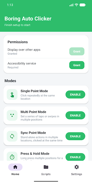 Boring Auto Clicker: Auto Tap Screenshot 0