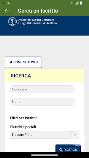 OMCeO Avellino Screenshot 3