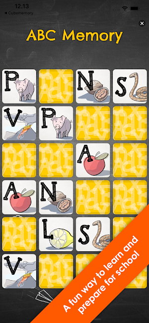 ABC Memory (Capital letters) Screenshot 0