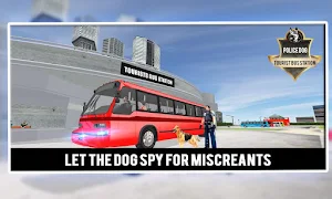 Police Dog Tourist Bus Station Screenshot 2