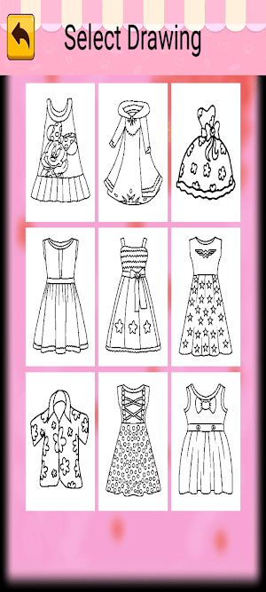 Coloring Wedding Dress Screenshot 2