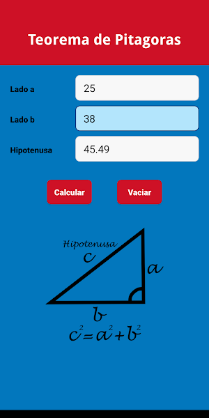 Calculadora del Teorema de Pit Screenshot 2