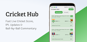 Cricket Hub - Live Scores Screenshot 0