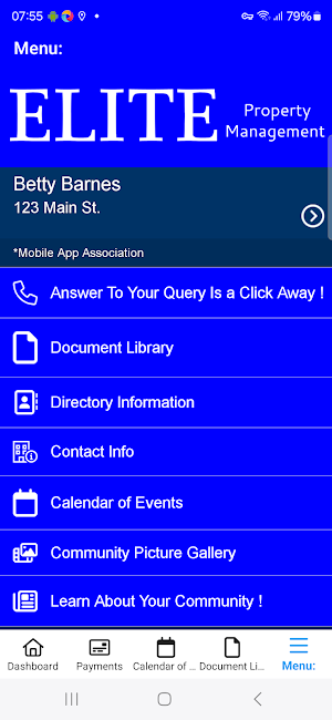 Elite Property Management Screenshot 3