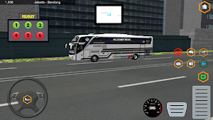 Basuri bus kids panda game Screenshot 1