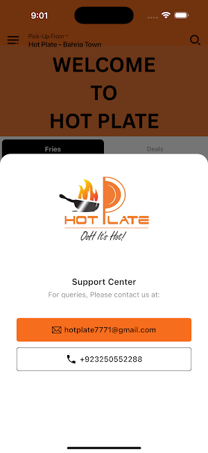 HotPlate Restaurant Screenshot 2