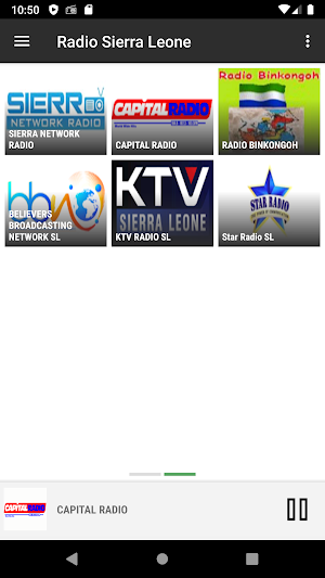 RADIO SIERRA LEONE :  Online Sierra Leonean Radios Screenshot 2