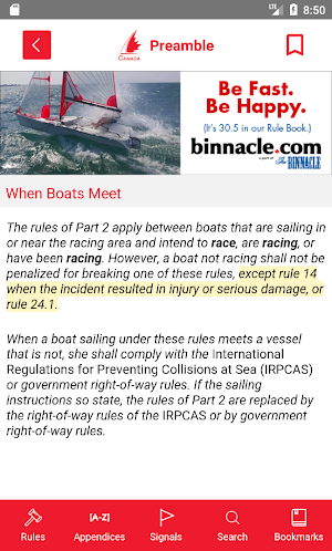Racing Rules with Sail Canada  Screenshot 3