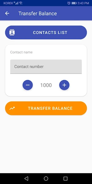 Balance Manager Screenshot 2