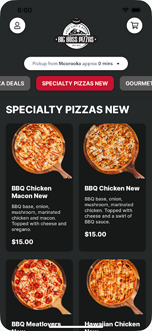 Big Boss Pizzas Screenshot 0