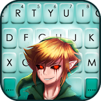 Creepy Ben Drowned Keyboard Theme