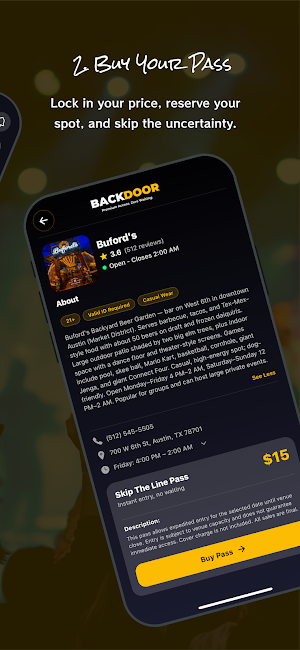 BACKDOOR Access Screenshot 3