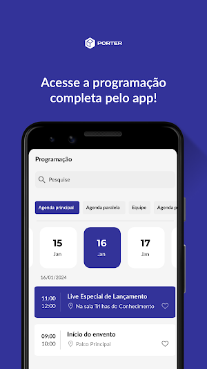 Porter Eventos Screenshot 2