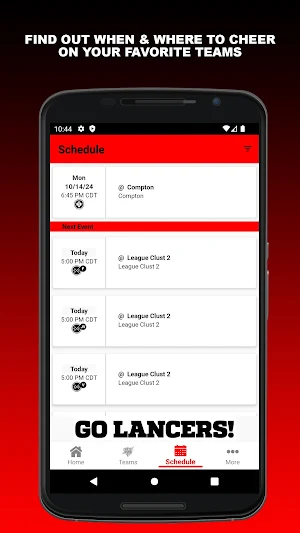 Lakewood HS Athletics Screenshot 1