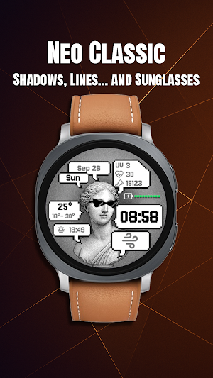 NeoClassic: Watch face Screenshot 1