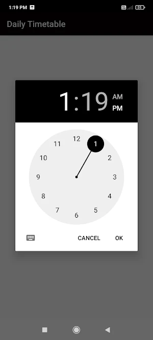 Daily Timetable Screenshot 2