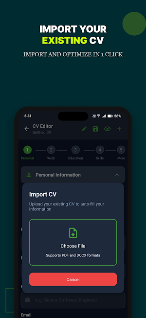 CV Maker Pro Screenshot 3