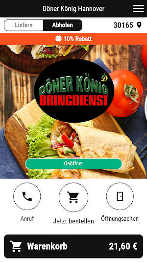 Döner König Hannover Screenshot 0