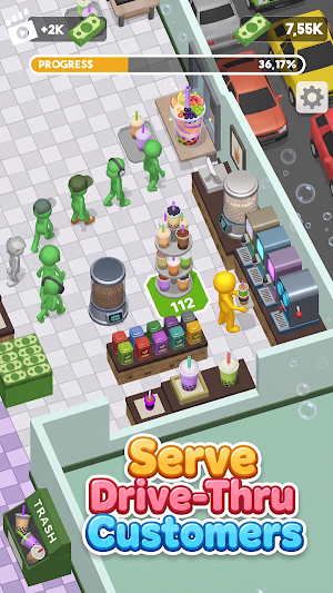 Bubble Tea Cafe: Tycoon Screenshot 2
