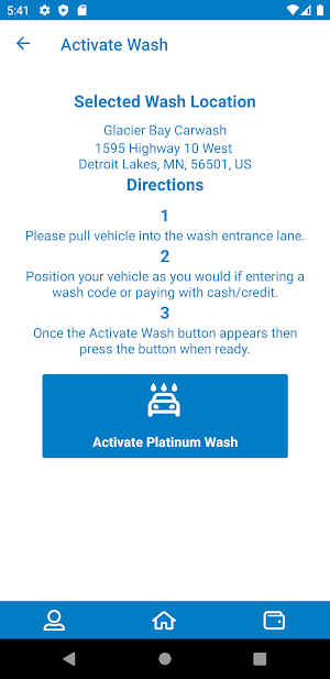 Glacier Bay Car Wash Screenshot 2