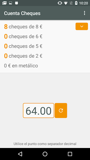 Cuenta Cheques Screenshot 3