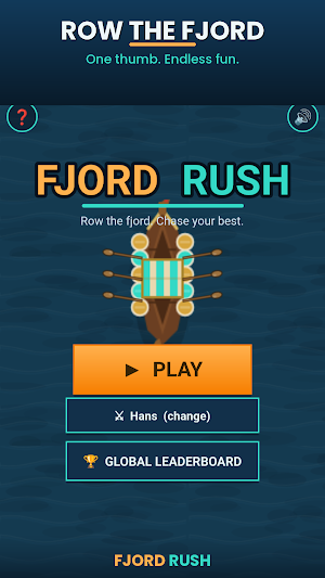 Fjord Rush: Viking Arcade Screenshot 0
