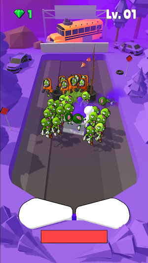 Flipper Fury: Zombie Clash Screenshot 0