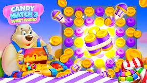 Candy Match 3: Sweet World Screenshot 0