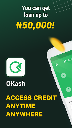 OKash - Safe and reliable personal loan in Nigeria Screenshot 0