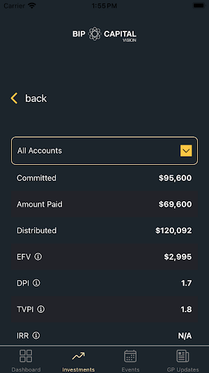 BIP Capital Vision Screenshot 1