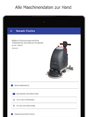 Numatic FlexOne Manager Screenshot 2