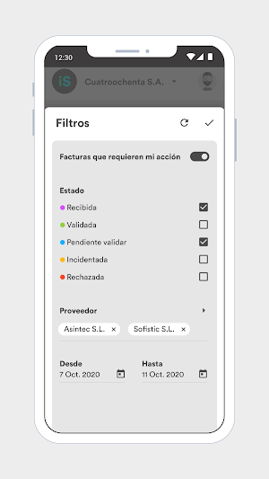 Invoice System Screenshot 2