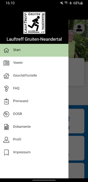 Lauftreff Gruiten-Neandertal Screenshot 2