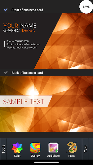 Bussiness Card Maker Screenshot 2