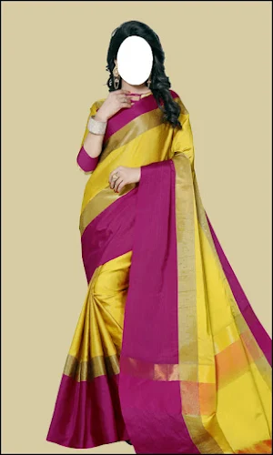 Women Cotton Sarees Photo Suit Screenshot 2