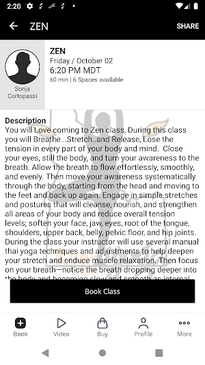 Red-Yoga screenshot 3