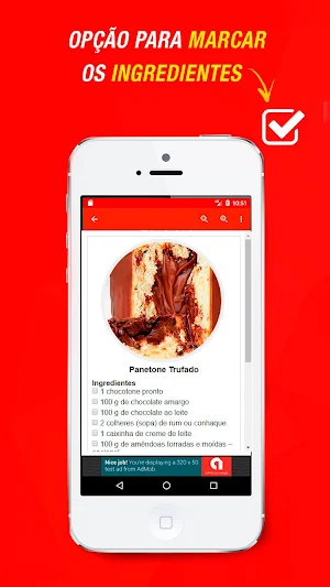 Receitas de Sobremesas de Natal Screenshot 1