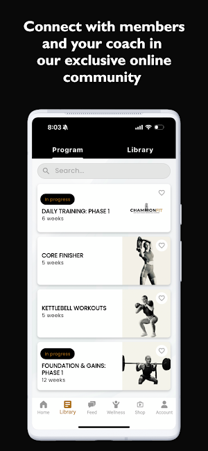 CHAMPIONFIT Screenshot 3
