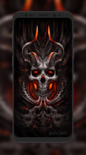Skull Wallpaper HD Screenshot 1