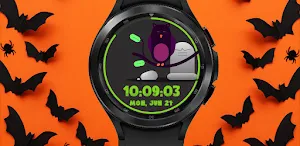 Watch Face Halloween wear Os Screenshot 0