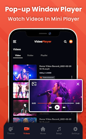 Video Player 2021 - HD Media Player Screenshot 3