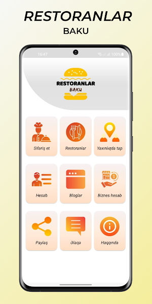 Restoranlar Baku Screenshot 0