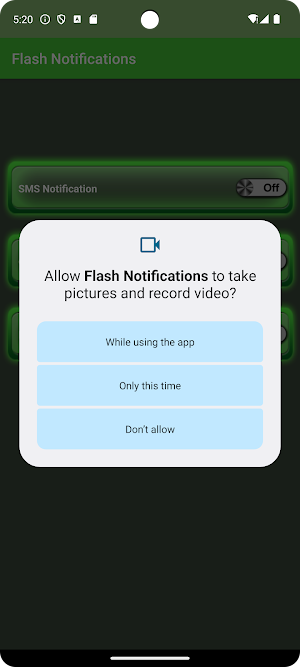 Flash Alerts Screenshot 1