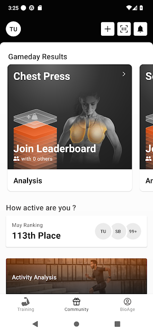 EGYM Event Screenshot 2