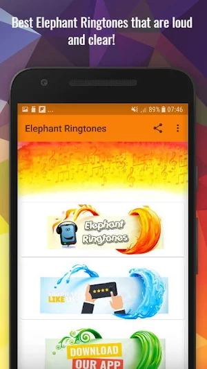 Elephant Ringtones Screenshot 0