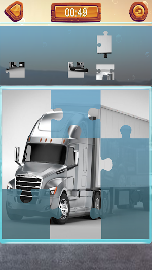 Truck Trailer Jigsaw Puzzle Screenshot 3