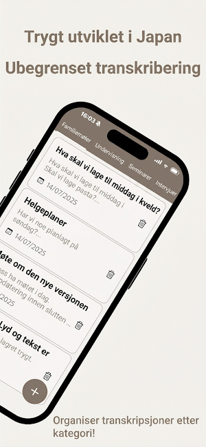 Lyd til Tekst: Lydopptaker AI Screenshot 1