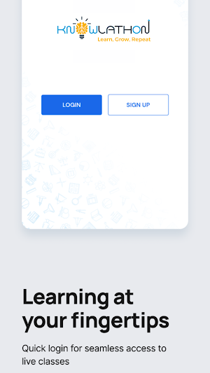 Knowlathon LMS Screenshot 1