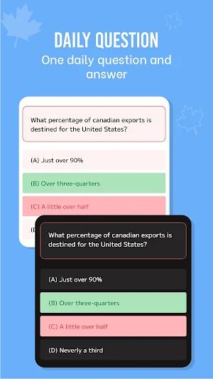 Canada Citizenship Quiz Screenshot 2